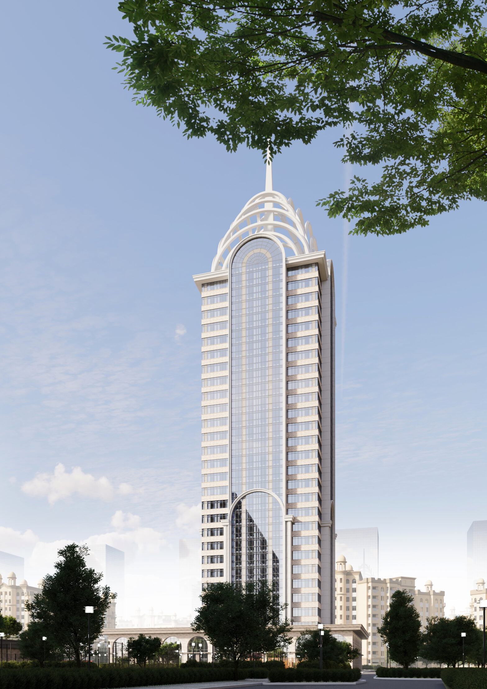 Проект жилого комплекса X-Tower
